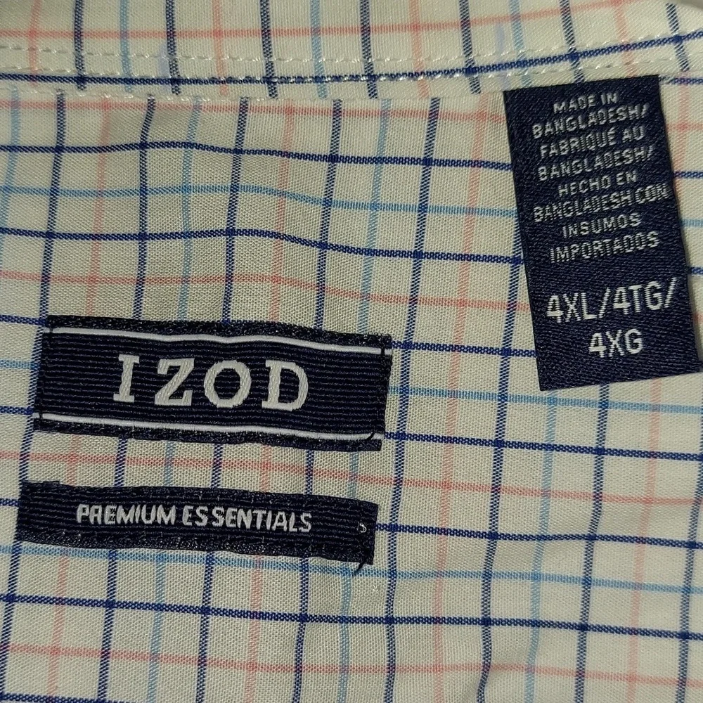 IZOD 4XL Button Down Dress Shirt - Picture 5 of 5